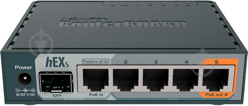 Маршрутизатор Mikrotik Hex S (RB760iGS) - фото 2 Маршрутизатор Mikrotik Hex S (RB760iGS) - фото 2