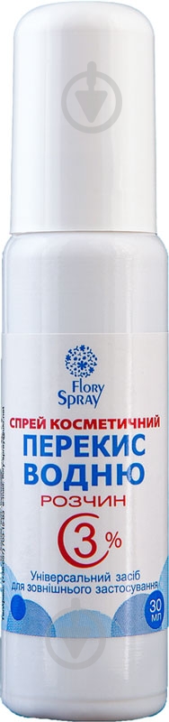 Спрей Флорі Спрей перекис водню 3% 30 мл - фото 1