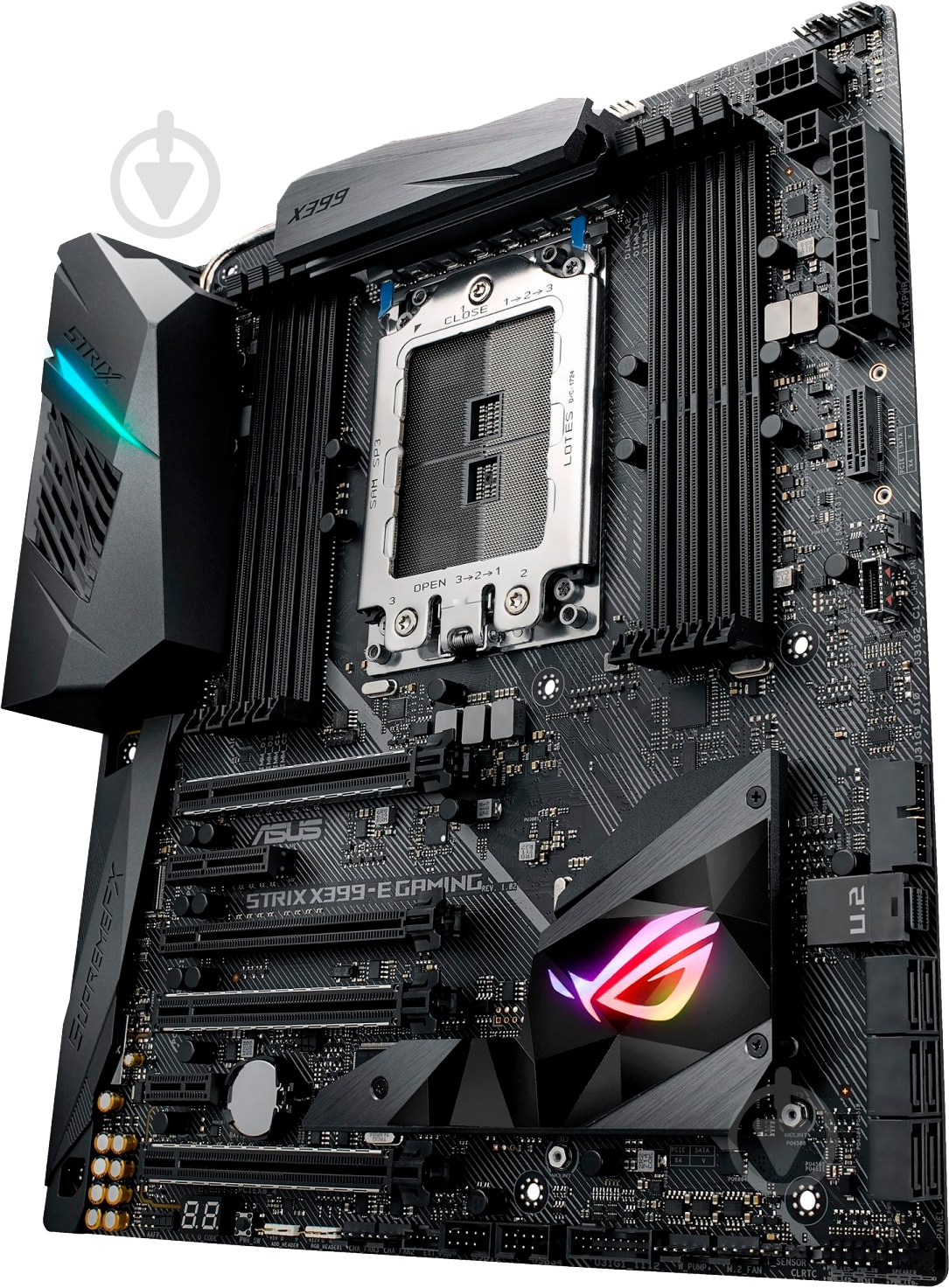 Материнская плата Asus ROG STRIX X399-E GAMING (Socket TR4, AMD X399, E-ATX) - фото 4