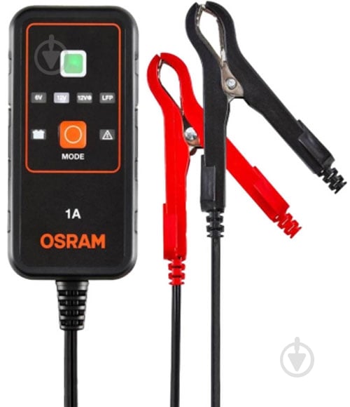 Зарядное устройство Osram 1 А 25 А/год (OS OEBCS901) - фото 1 Зарядное устройство Osram 1 А 25 А/год (OS OEBCS901) - фото 1