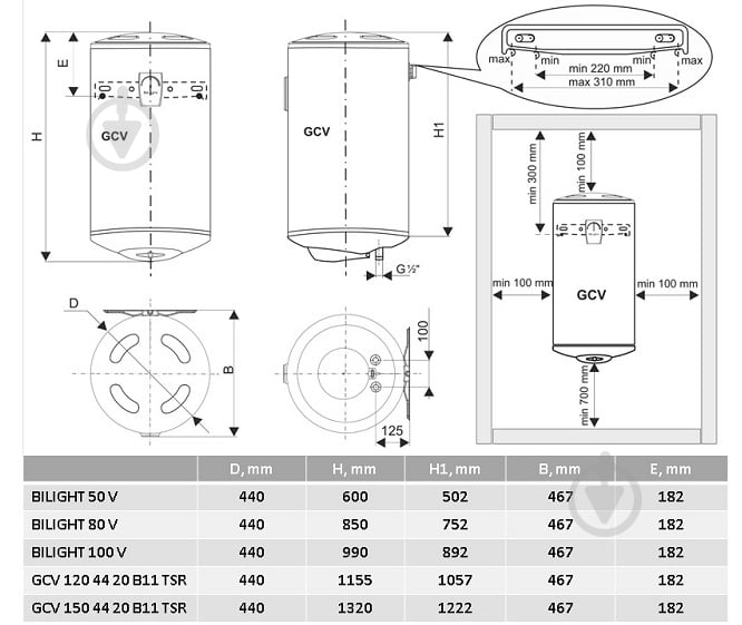Бойлер Tesy GCV 1504420 B11 TSR - фото 4 Бойлер Tesy GCV 1504420 B11 TSR - фото 4