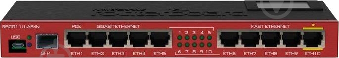 Маршрутизатор Mikrotik RB2011 (RB2011UiAS-IN) - фото 2