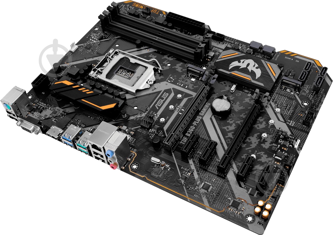 Материнская плата Asus TUF B360-PLUS GAMING (Socket 1151, Intel B360, ATX) - фото 5 Материнская плата Asus TUF B360-PLUS GAMING (Socket 1151, Intel B360, ATX) - фото 5