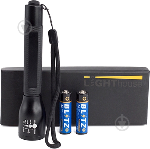 Фонарик Lighthouse Lighthouse, Bond черный - фото 4