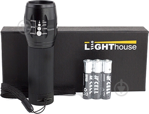Фонарик Lighthouse Lighthouse, Pocket черный - фото 4