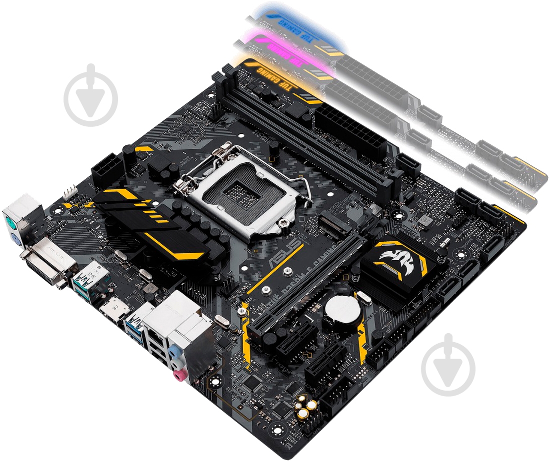 Материнская плата Asus TUF B360M-E GAMING (Socket 1151, Intel B360, mirco ATX) - фото 7