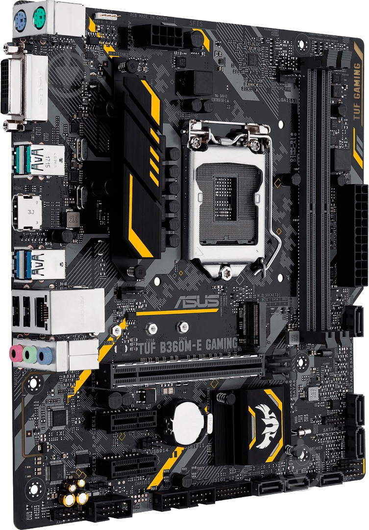 Материнская плата Asus TUF B360M-E GAMING (Socket 1151, Intel B360, mirco ATX) - фото 3