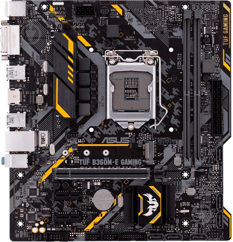 Материнская плата Asus TUF B360M-E GAMING (Socket 1151, Intel B360, mirco ATX) - фото 2