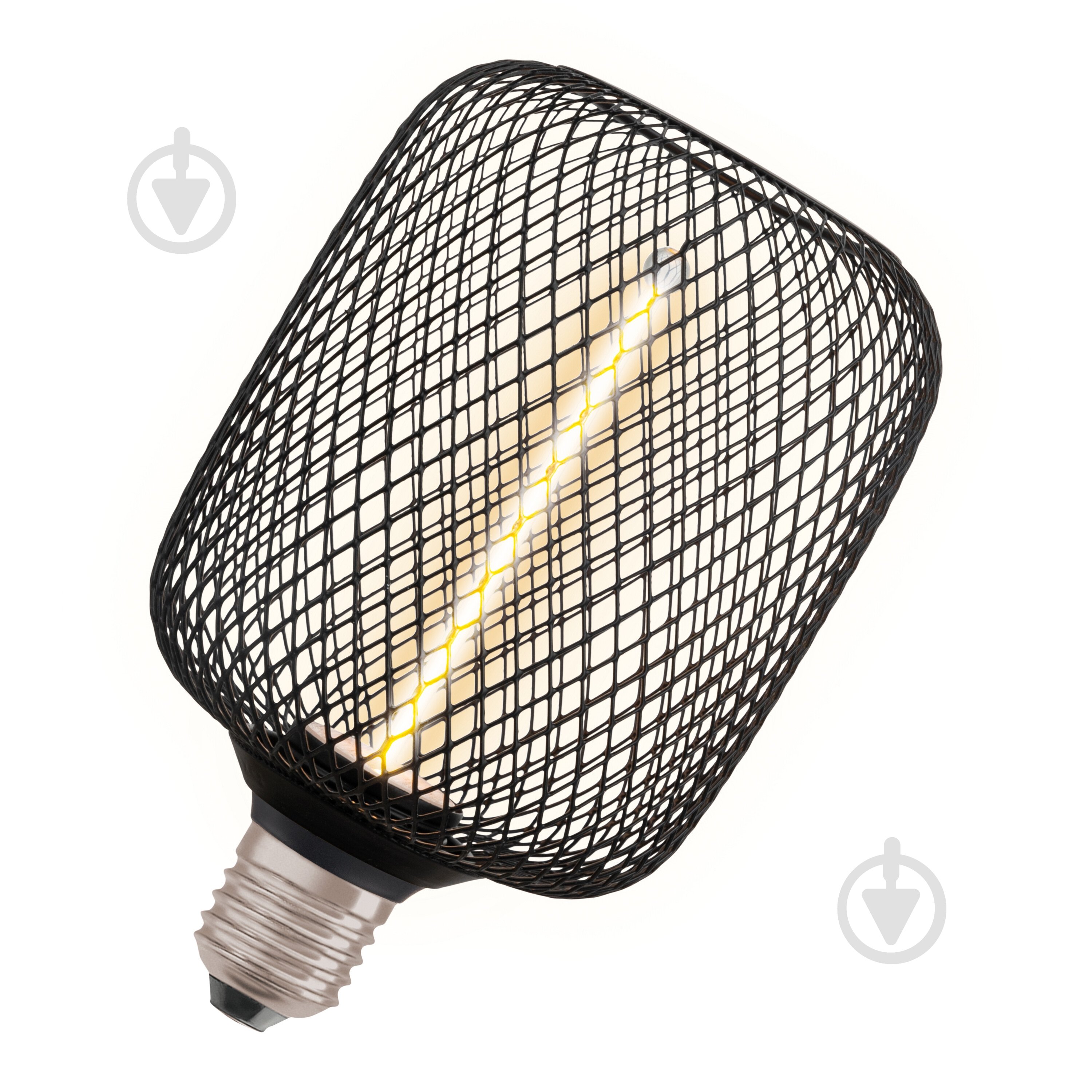 Лампа світлодіодна Osram DECOR LED STRAW FILAMENT SQUARE 100 BLACK DIM 3,5 Вт E27 1800 К 220 В FIL SQ-I BK - фото 3