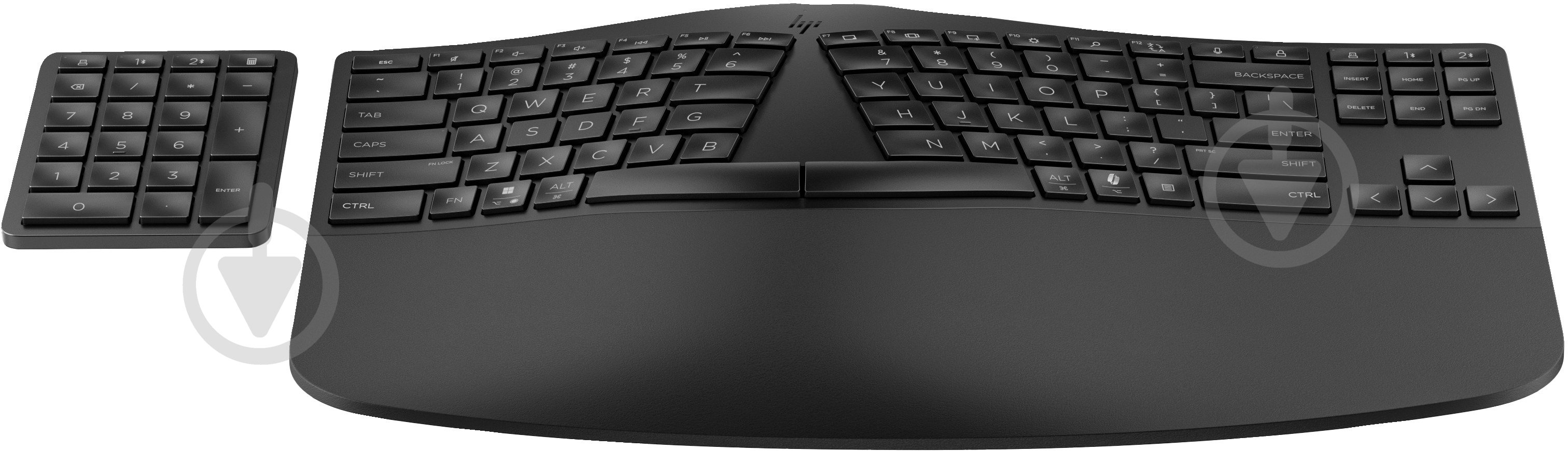 Клавиатура HP 960 BLK Ergonomic split-zone (7E755AA) black - фото 4 Клавиатура HP 960 BLK Ergonomic split-zone (7E755AA) black - фото 4