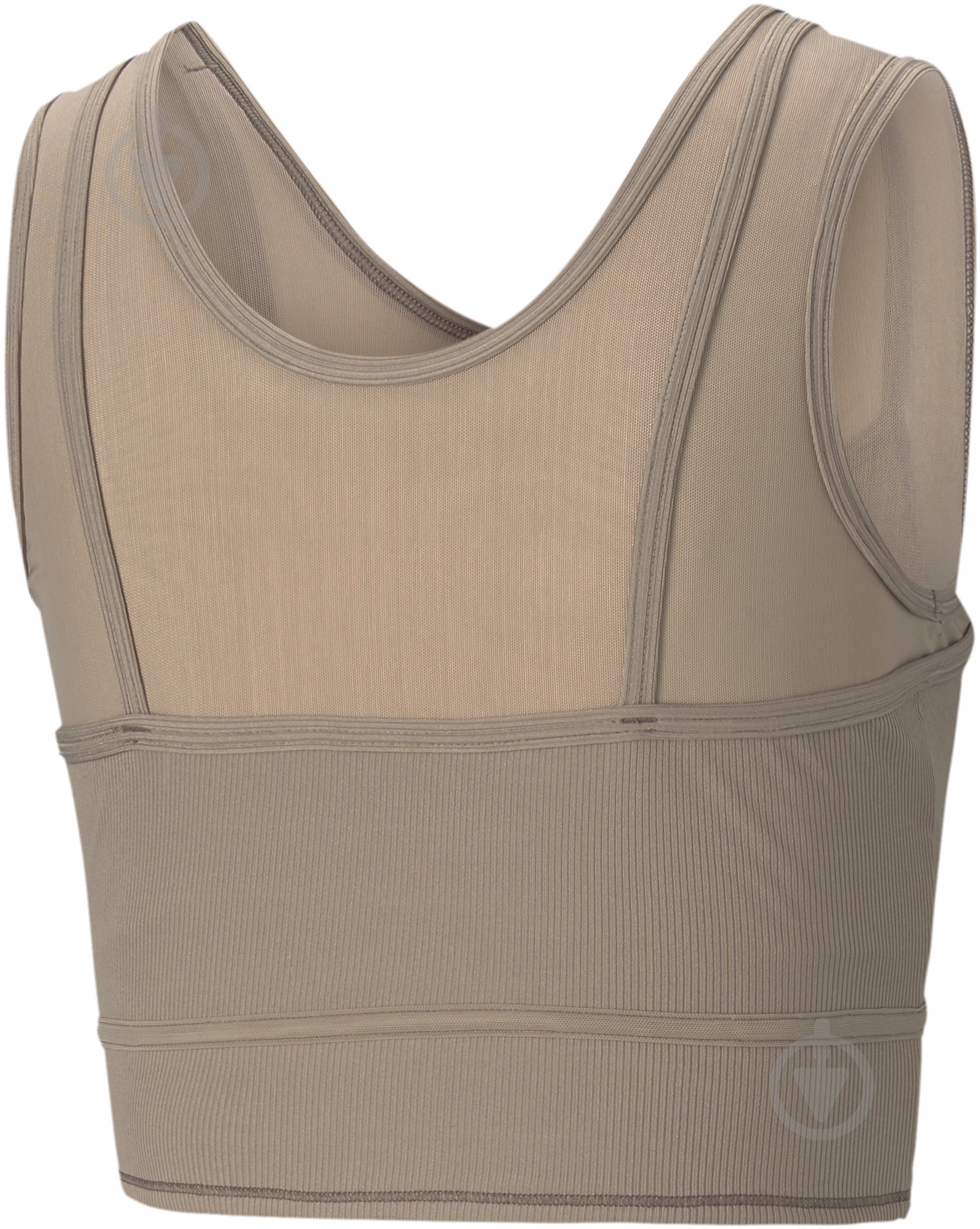 Майка Puma STUDIO LAYERED CROP TOP 52022381 р.M бежевий - фото 3 Майка Puma STUDIO LAYERED CROP TOP 52022381 р.M бежевий - фото 3