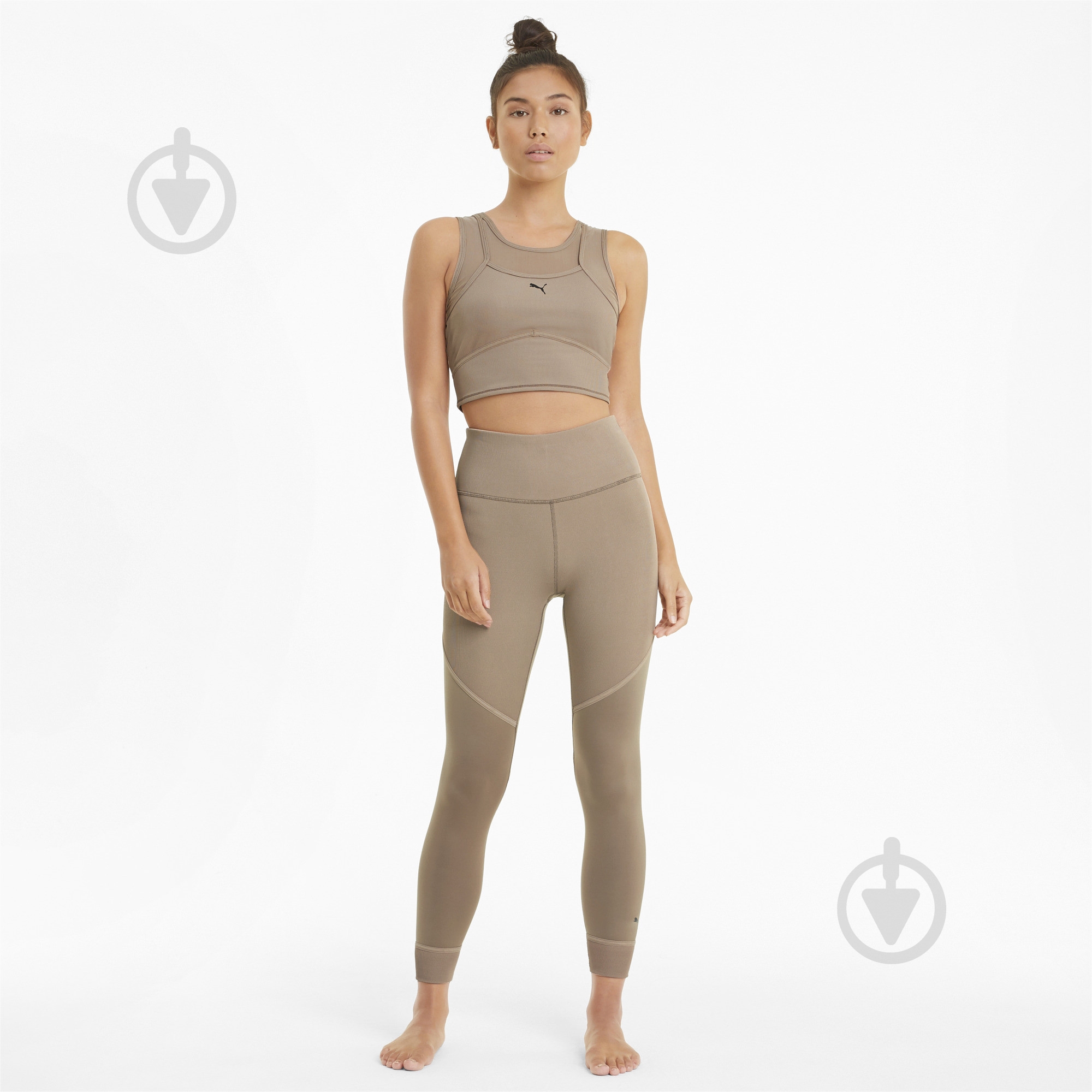 Майка Puma STUDIO LAYERED CROP TOP 52022381 р.L бежевый - фото 5 Майка Puma STUDIO LAYERED CROP TOP 52022381 р.L бежевый - фото 5