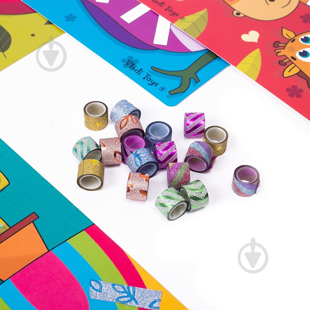 Набір для творчості Vladi Toys Sticky strips Лама VT4433-04 - фото 4