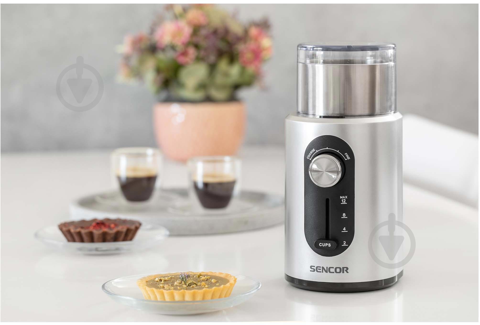 Кофемолка Sencor SCG 3550SS Silver - фото 13 Кофемолка Sencor SCG 3550SS Silver - фото 13