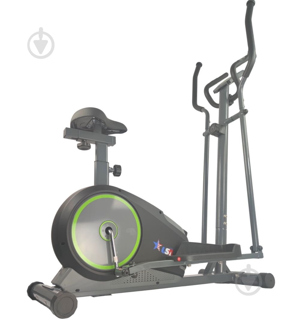 Орбитрек магнитный USA Style US3575black с сиденьем - фото 9