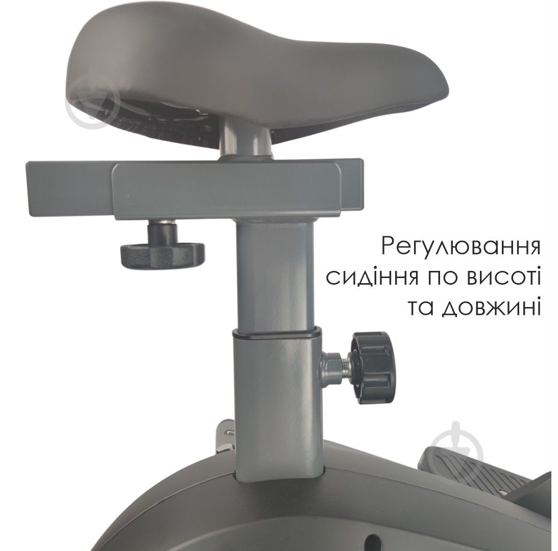 Орбитрек магнитный USA Style US3575black с сиденьем - фото 8