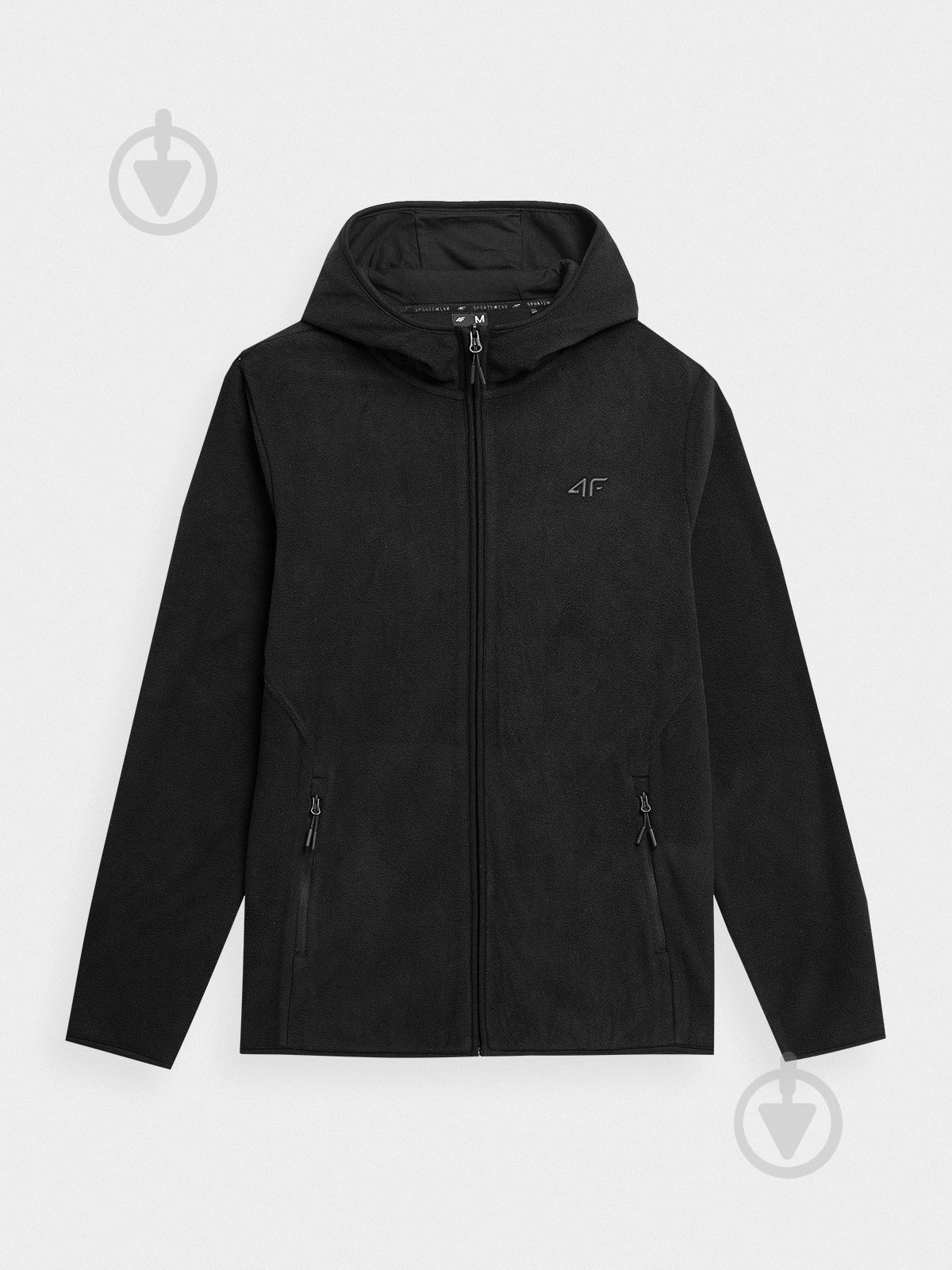 Джемпер 4F FLEECE M080 4FAW22TFLEM080-20S р. M черный - фото 1