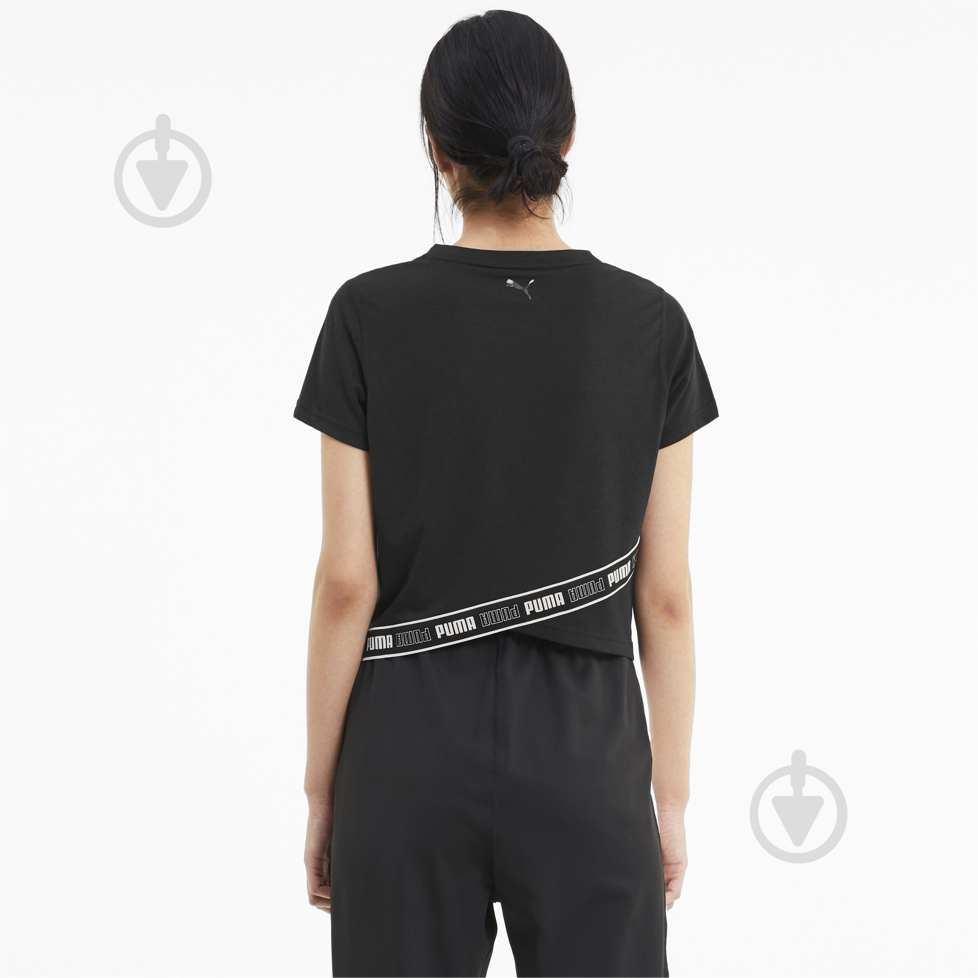 Футболка Puma Train Logo SS Tee 51948901 р.M черный - фото 4