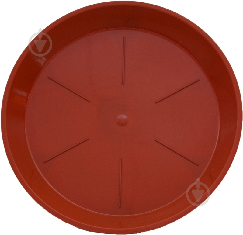 Піддон теракотовий пластик теракотовий 16 см (P16/1) Тарлев - фото 2