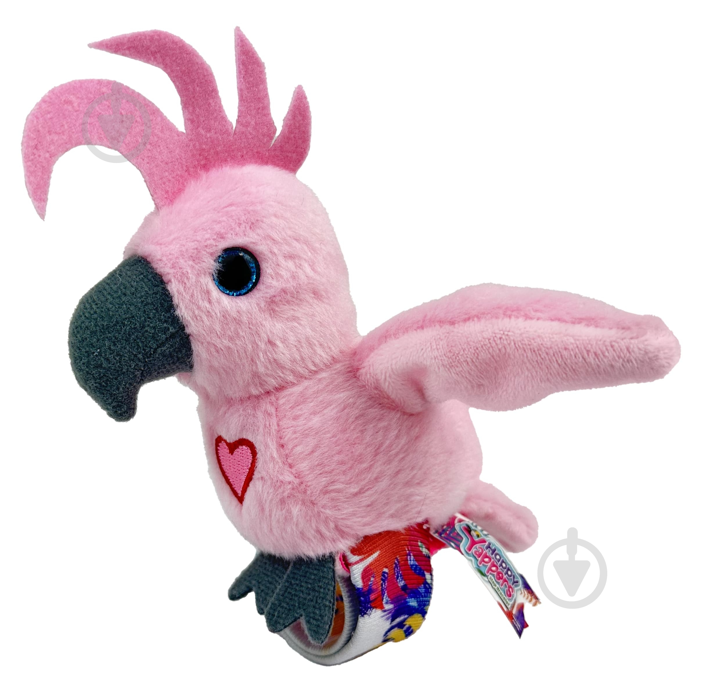 Іграшка-браслет інтерактивна Happy Yappers Какаду рожевий 9595 - фото 1