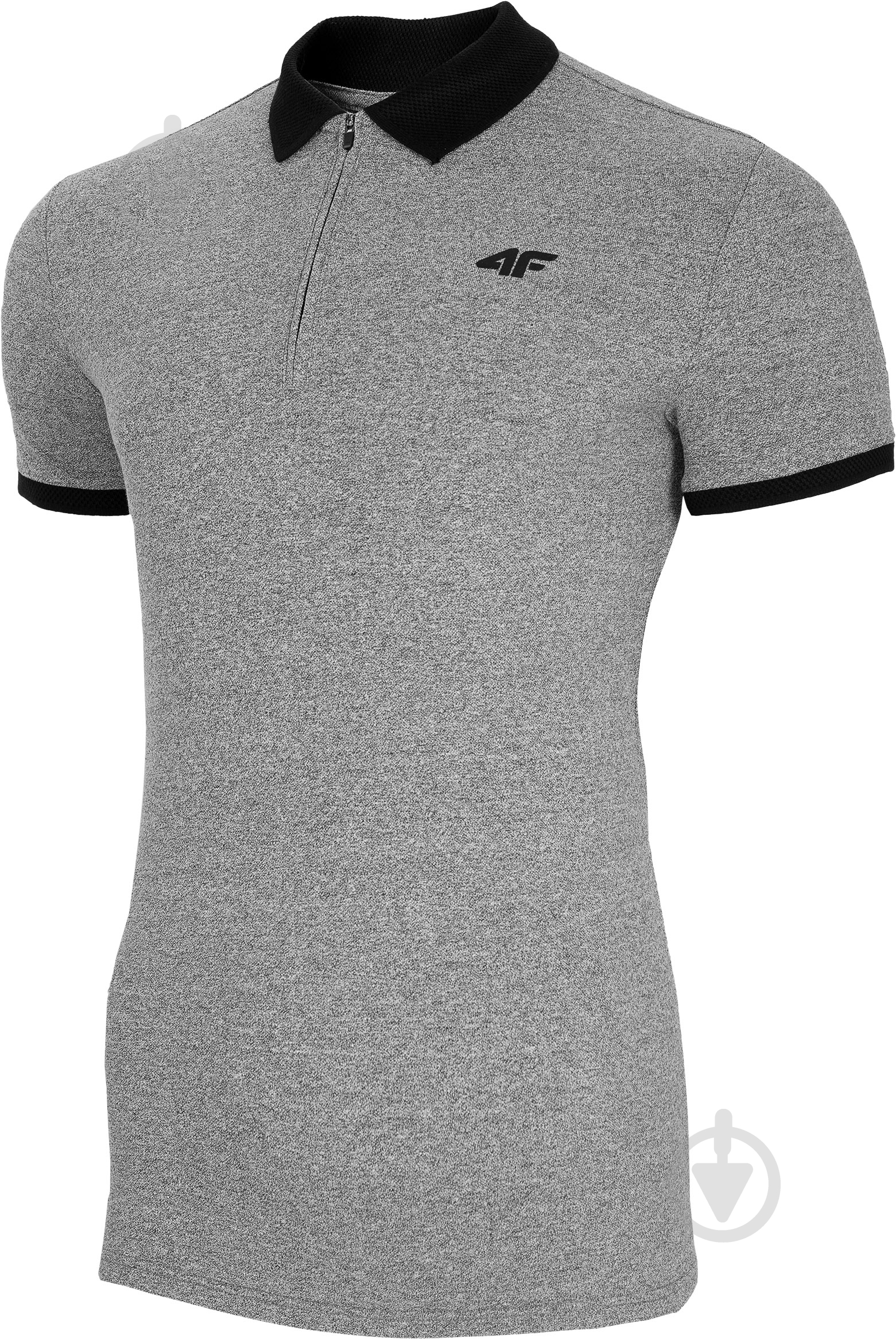 Поло 4F D4L20-TSM313A-24P р.S серый - фото 1
