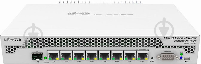 Маршрутизатор Mikrotik CCR1009-7G-1C-PC - фото 1