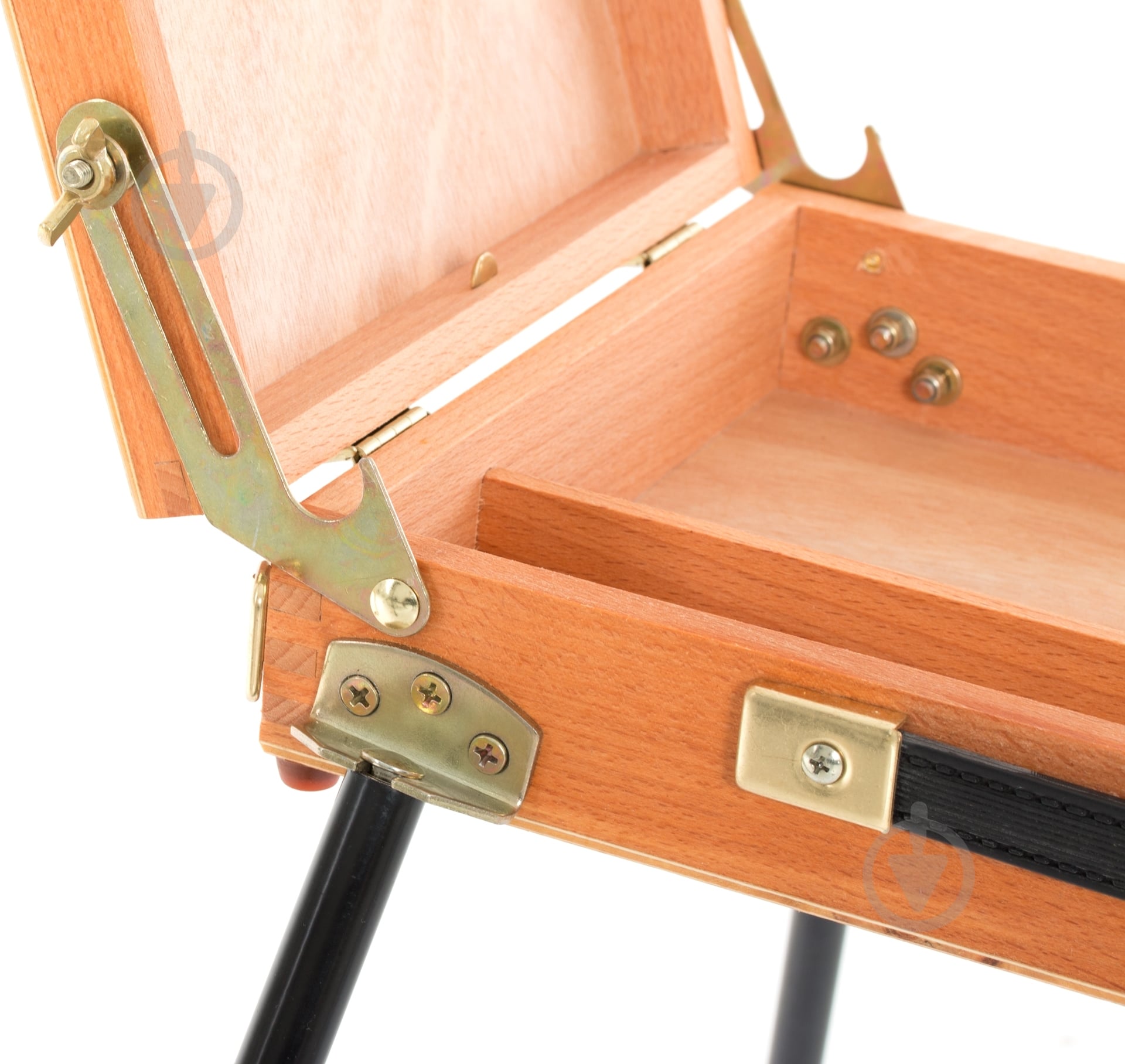 Этюдник маленький со съемными металлическими ножками  D.K. Art & Craft 7х25х40 см - фото 5