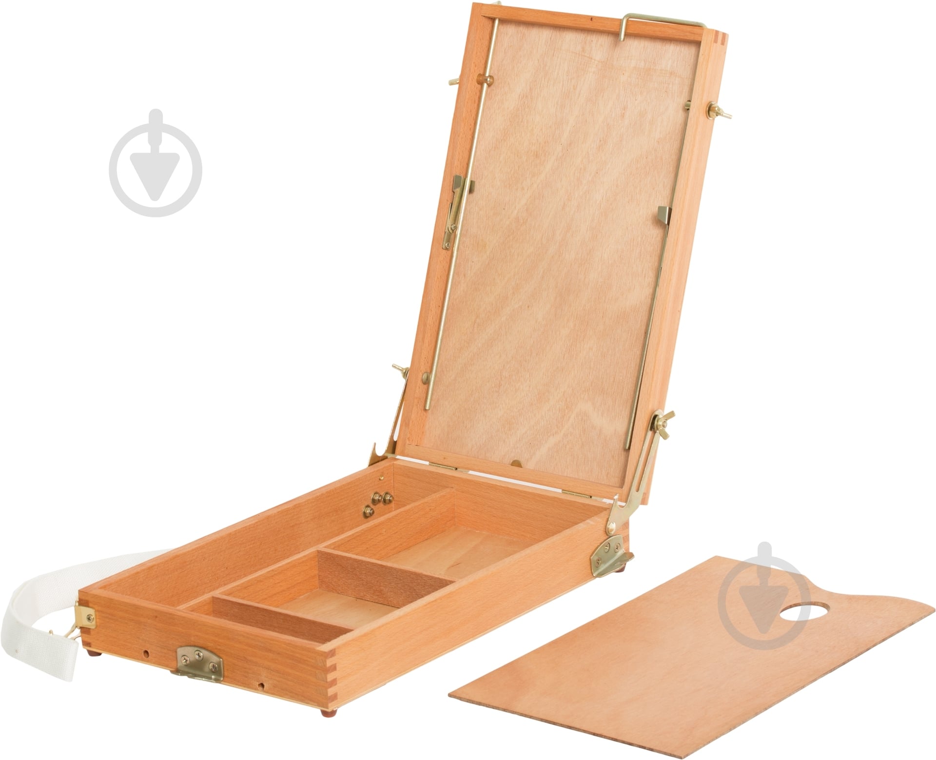 Этюдник маленький со съемными металлическими ножками  D.K. Art & Craft 7х25х40 см - фото 7