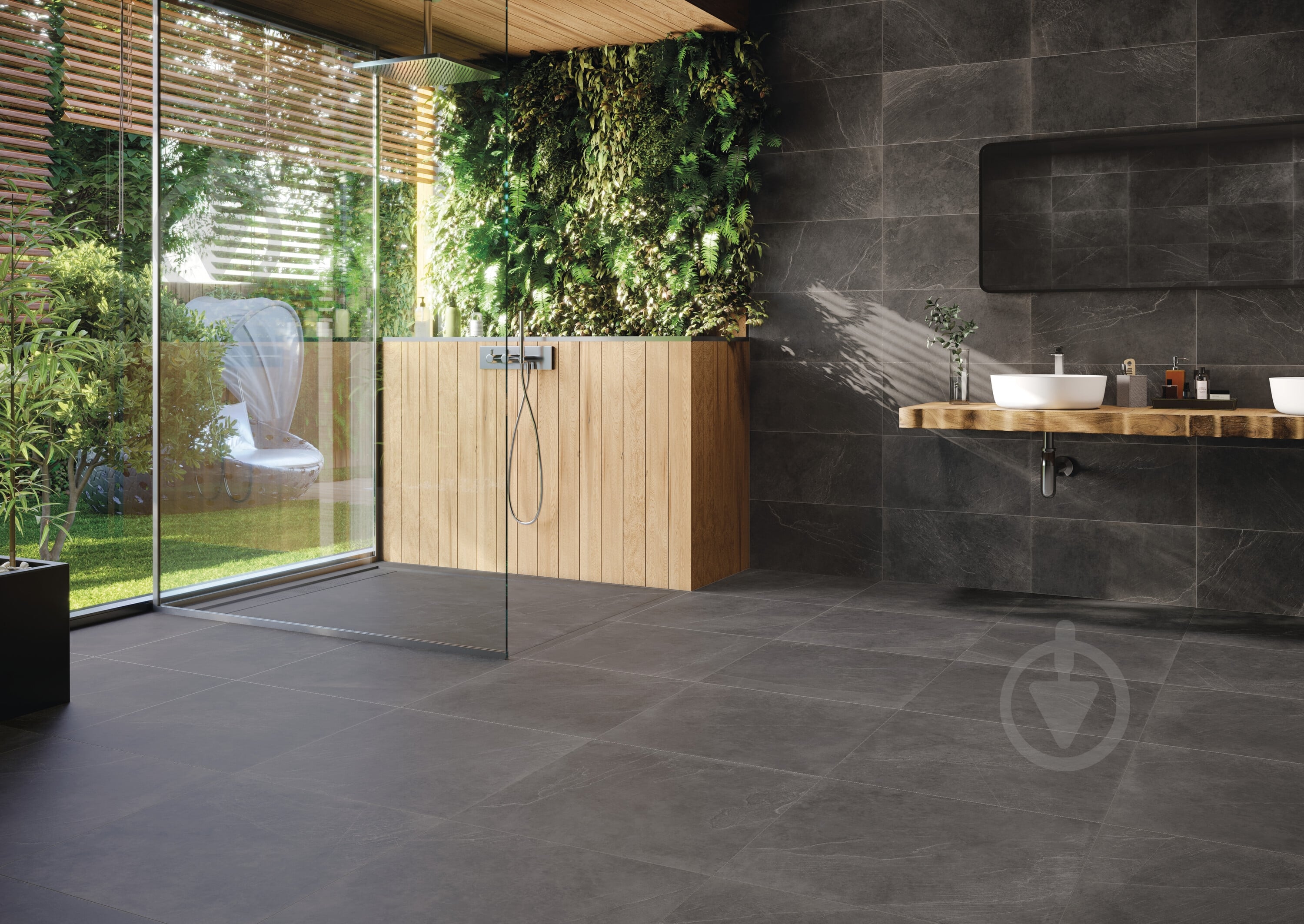 Плитка Cifre Statale Black Mate 60x120 см - фото 2