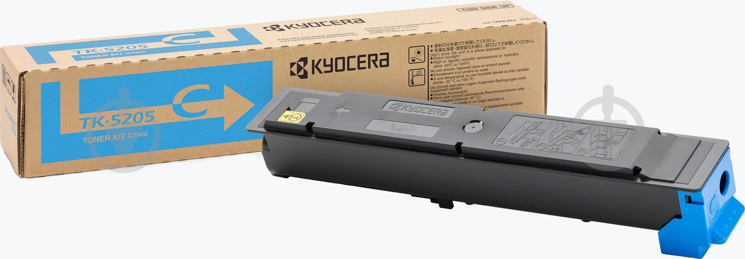 Картридж Kyocera 12K TK-5205C blue - фото 2