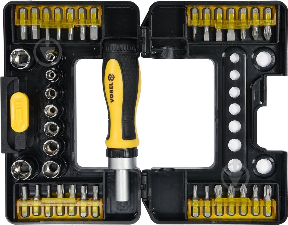 Набор бит и отвертка Vorel 65023 - фото 1 Набор бит и отвертка Vorel 65023 - фото 1