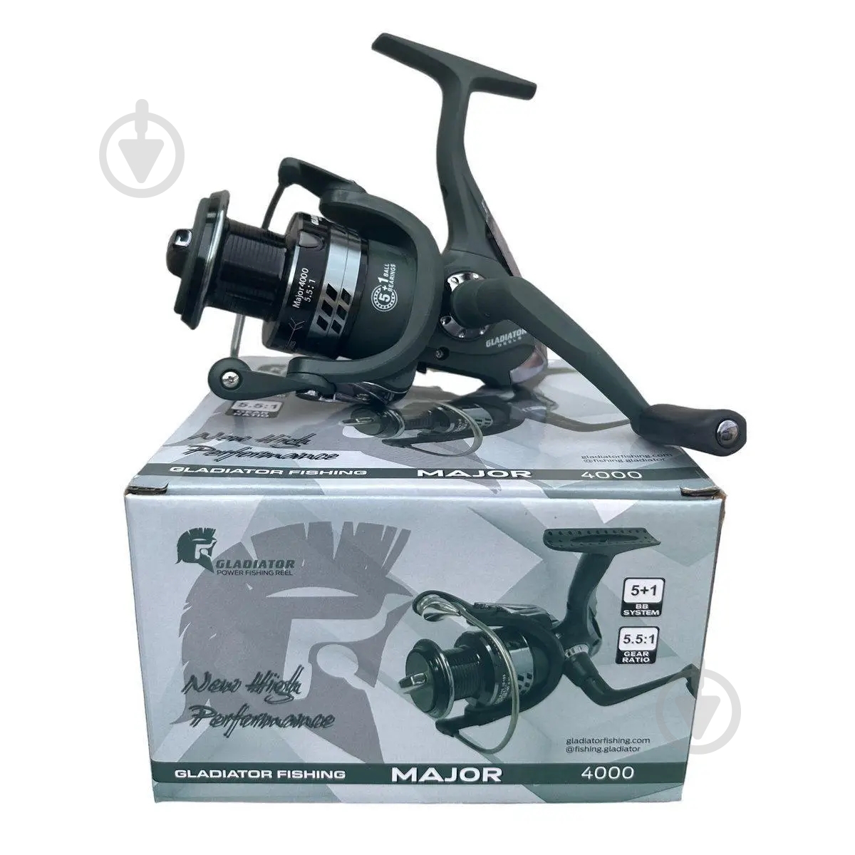 Катушка безынерционная Gladiator 5+1 MAJOR 4000 4000 - фото 4