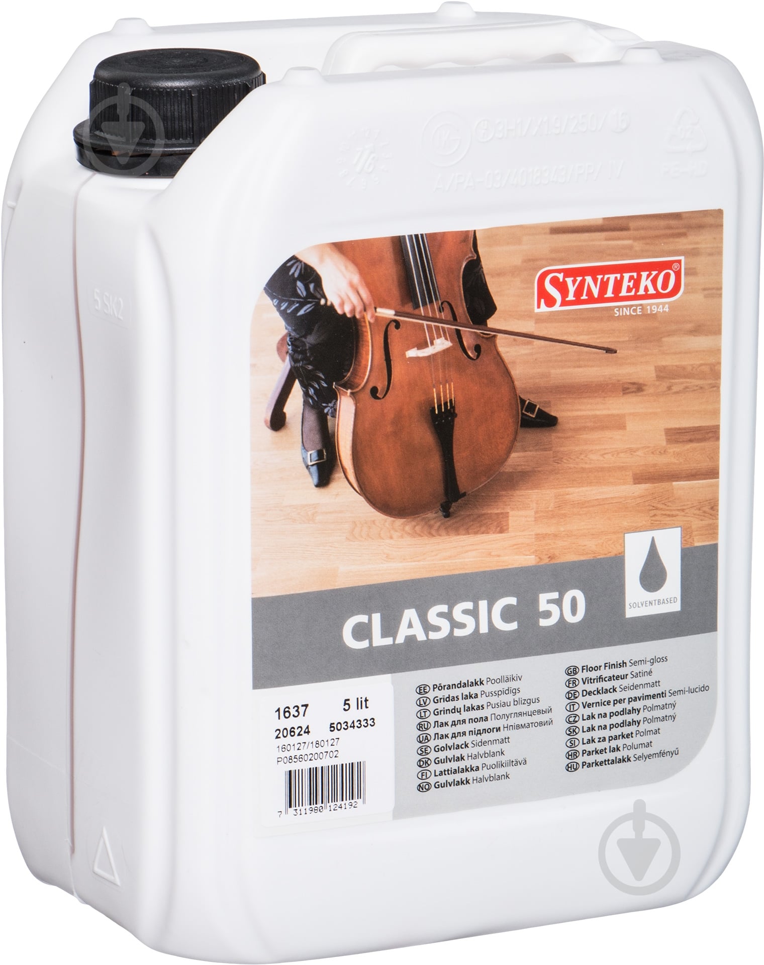 Лак CLASSIC 50 SYNTEKO полуглянец 5,5 л - фото 2