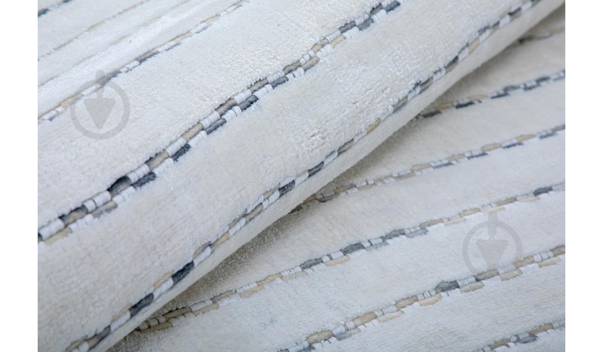 Ковер Kayoom Prime 110 white/grey 160х230 - фото 2