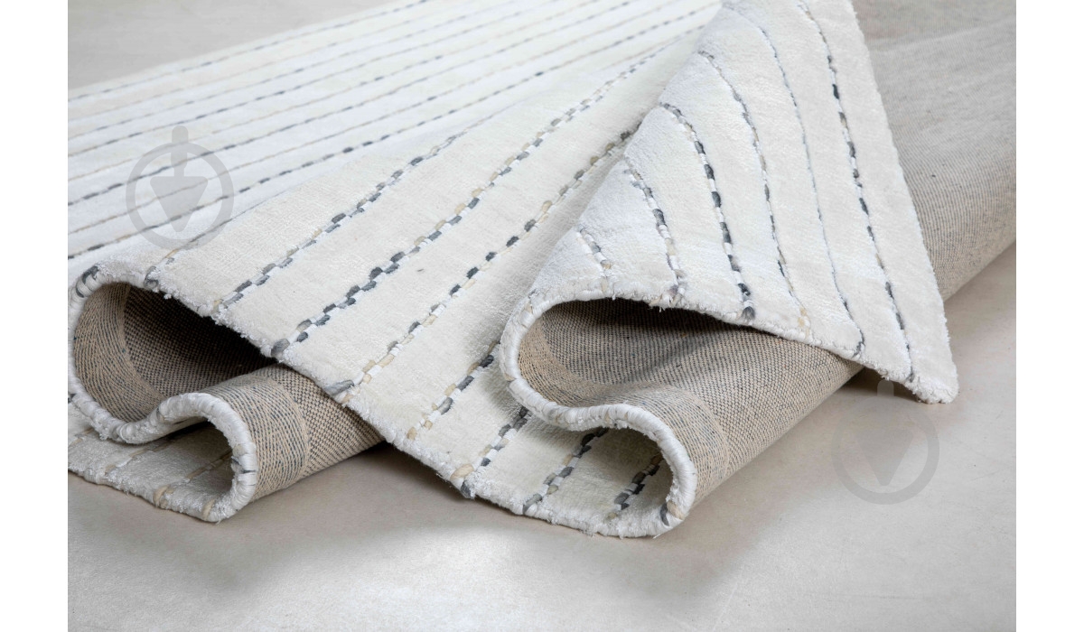Ковер Kayoom Prime 110 white/grey 160х230 - фото 3
