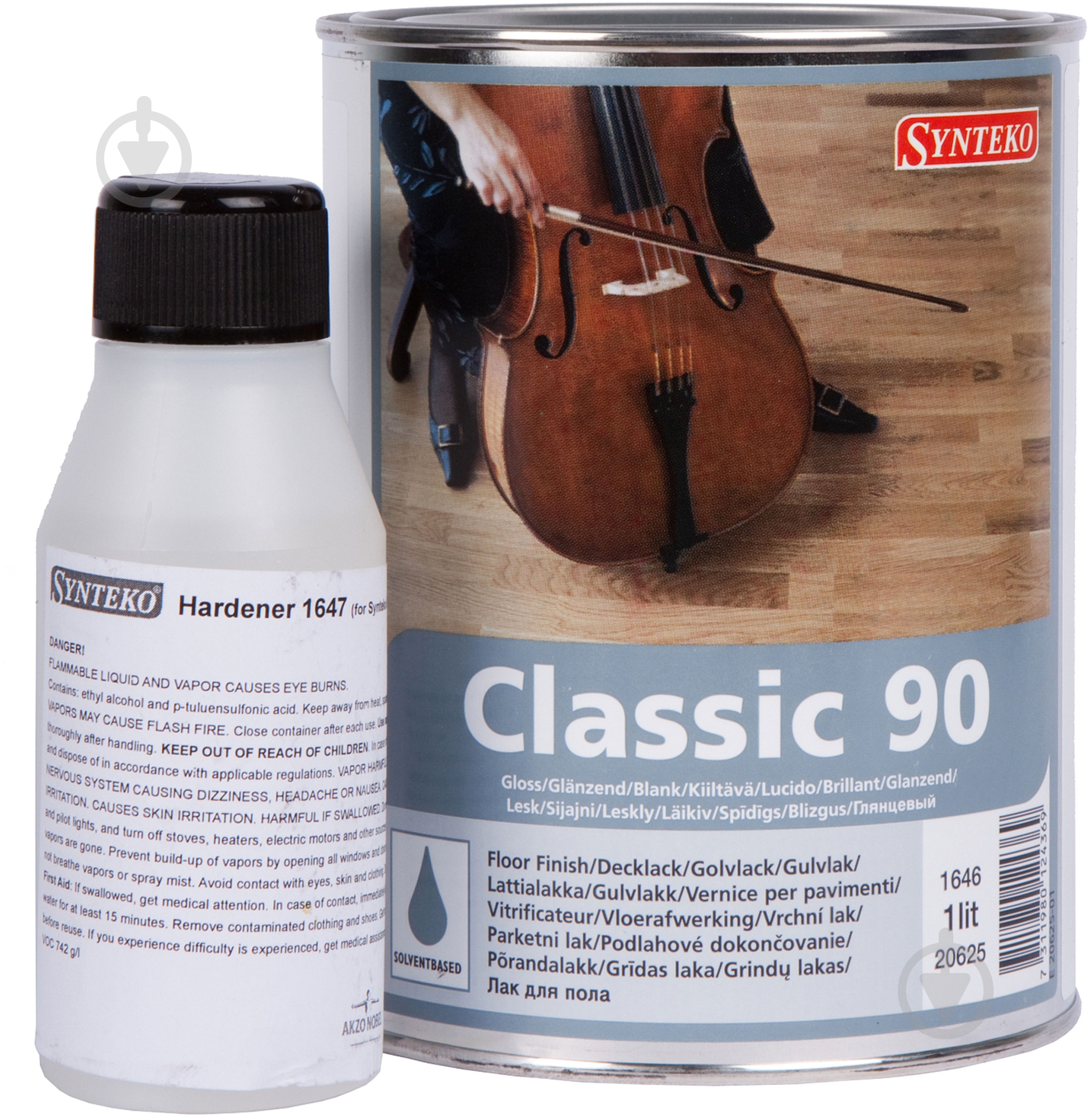 Лак CLASSIC 90 SYNTEKO глянец 1 л - фото 1 Лак CLASSIC 90 SYNTEKO глянец 1 л - фото 1
