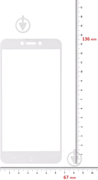 Защитное стекло BeCover для Xiaomi Redmi 4X (701219) White - фото 2