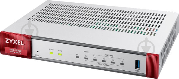 Экран межсетевой Zyxel USG FLEX 100 (USGFLEX100-EU0102F) - фото 1 Экран межсетевой Zyxel USG FLEX 100 (USGFLEX100-EU0102F) - фото 1