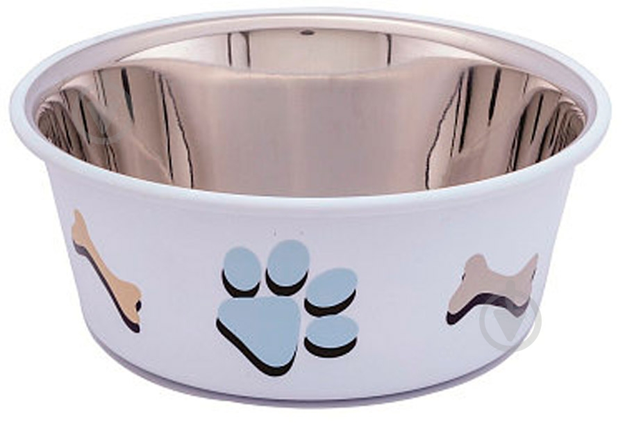 Миска Lilli Pet для собак Pet lunch 950 мл біла - фото 1