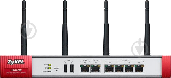 Экран межсетевой Zyxel USG60W (USG60W-EU0102F) - фото 2