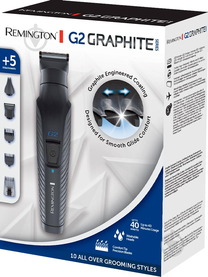 Набор для стрижки Remington PG2000 Graphite Series G2 - фото 10