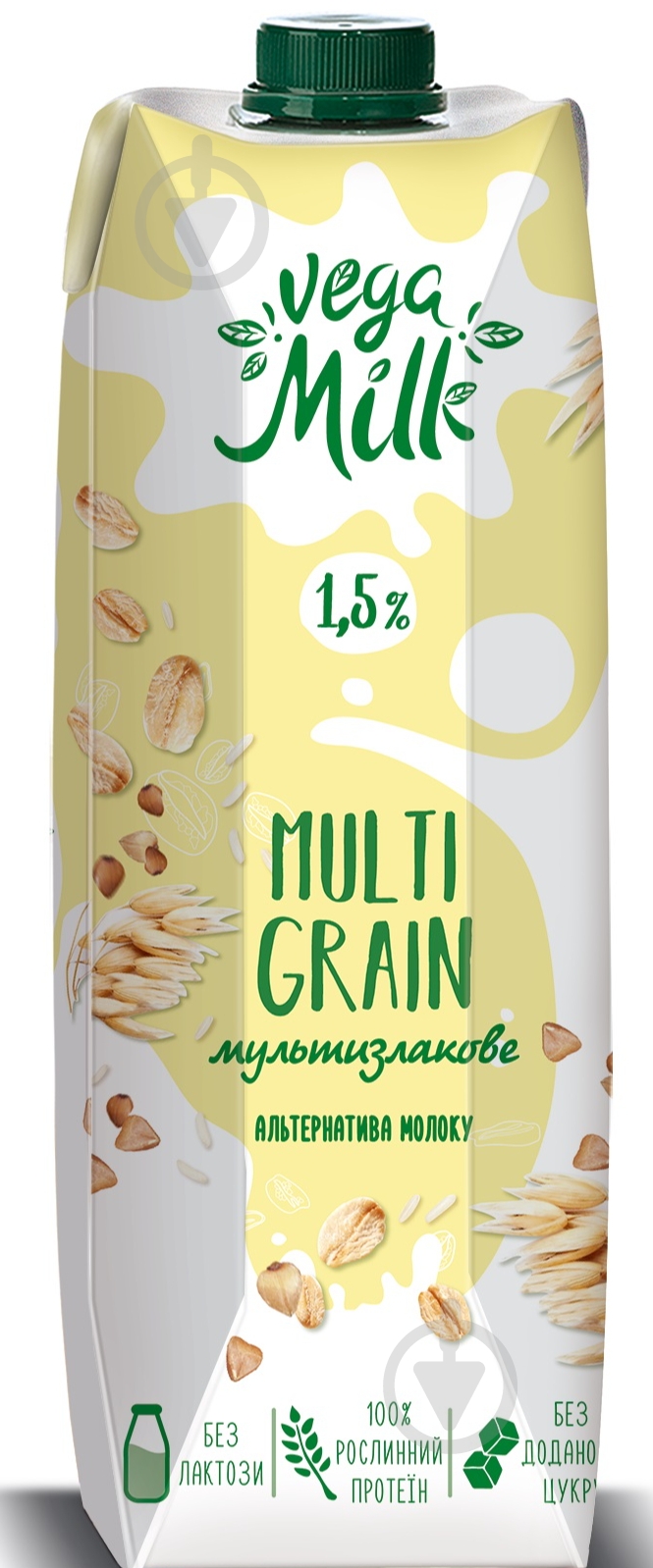 Напиток овсяный Vega Milk Мультизлаковый 950 мл - фото 1