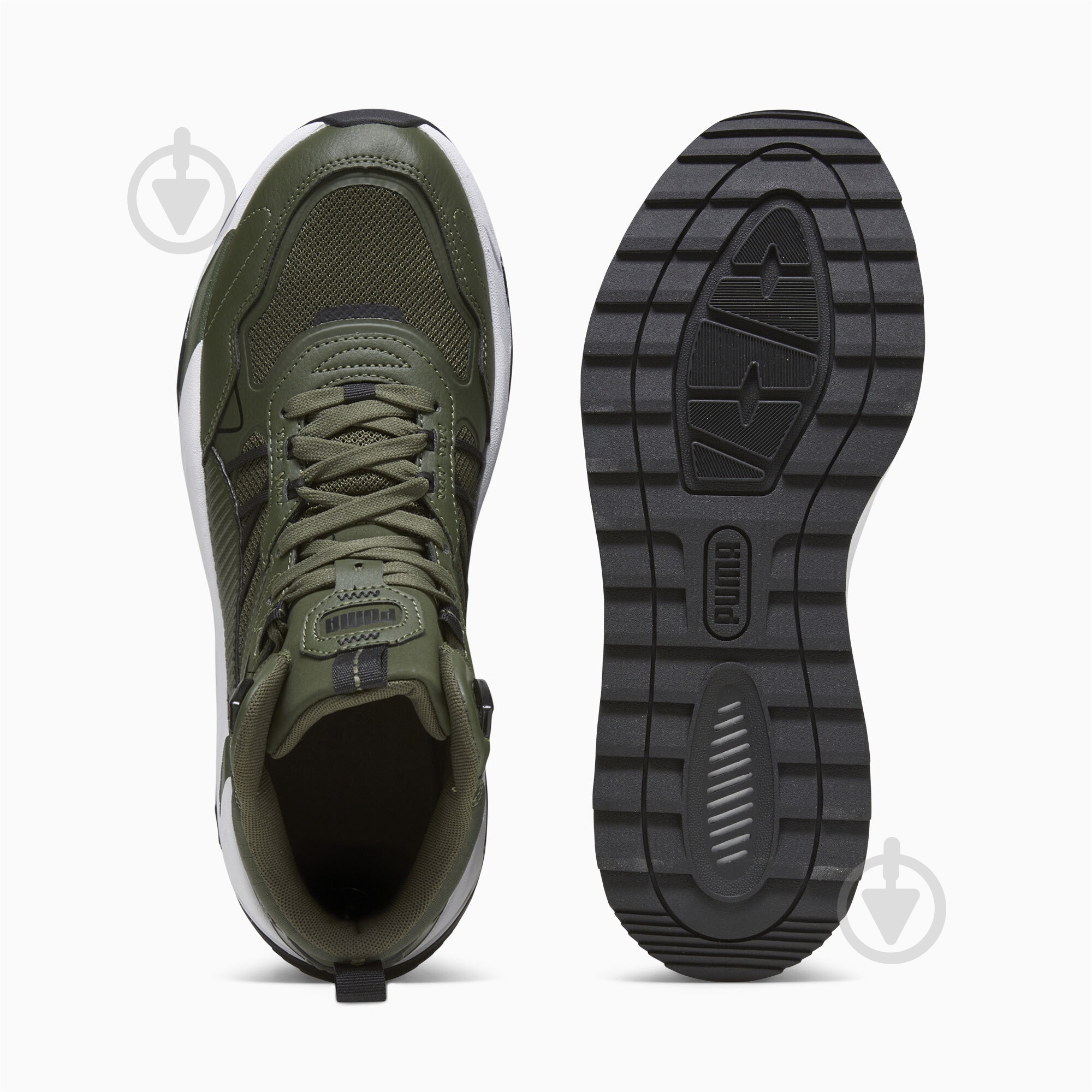 Ботинки Puma TRINITY MID HYBRID 39232702 р.43 хаки - фото 4 Ботинки Puma TRINITY MID HYBRID 39232702 р.43 хаки - фото 4
