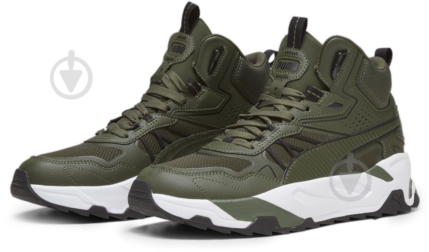 Ботинки Puma TRINITY MID HYBRID 39232702 р.40,5 хаки - фото 3