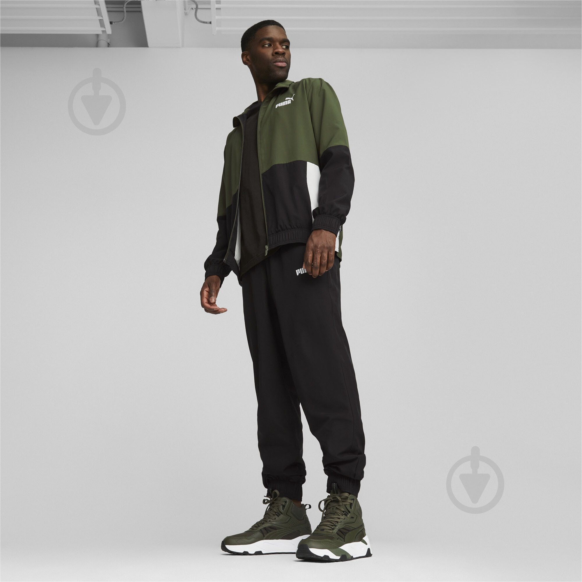 Ботинки Puma TRINITY MID HYBRID 39232702 р.40,5 хаки - фото 6