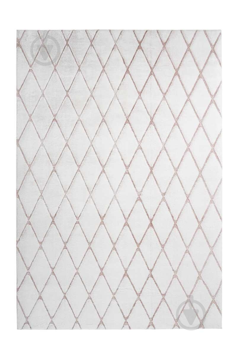 Ковер Kayoom Vivica 225 romb white/rose 80х150 - фото 1