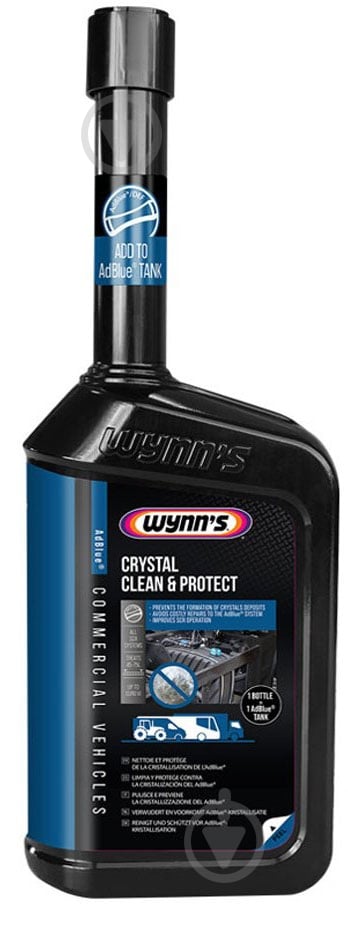 Присадка Wynn's к топливу Crystal Clean & Protect (W21090) 500 мл - фото 1