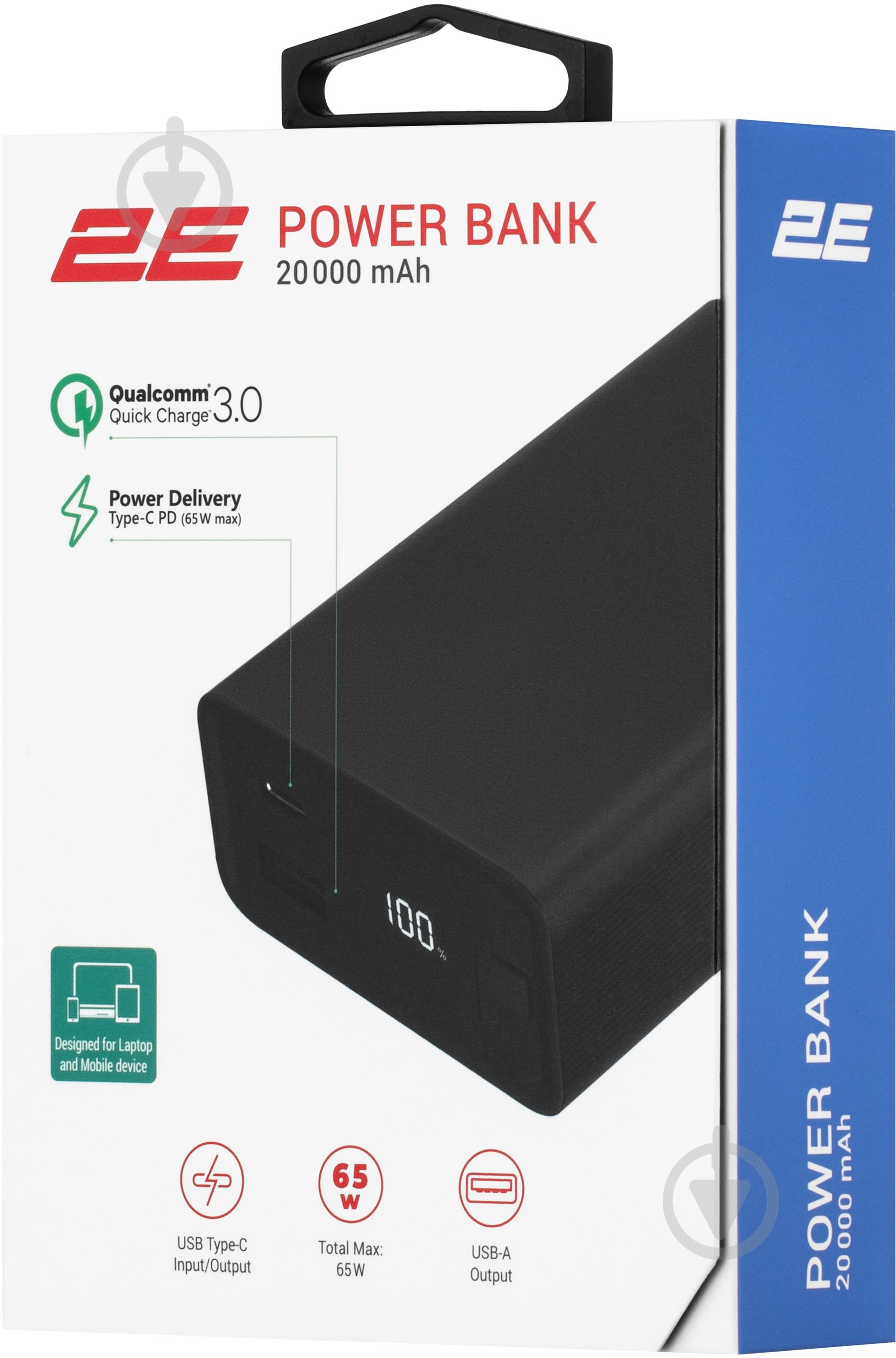 Повербанк 2E 20000 mAh black (2E-PB2014PD-BLACK) - фото 9