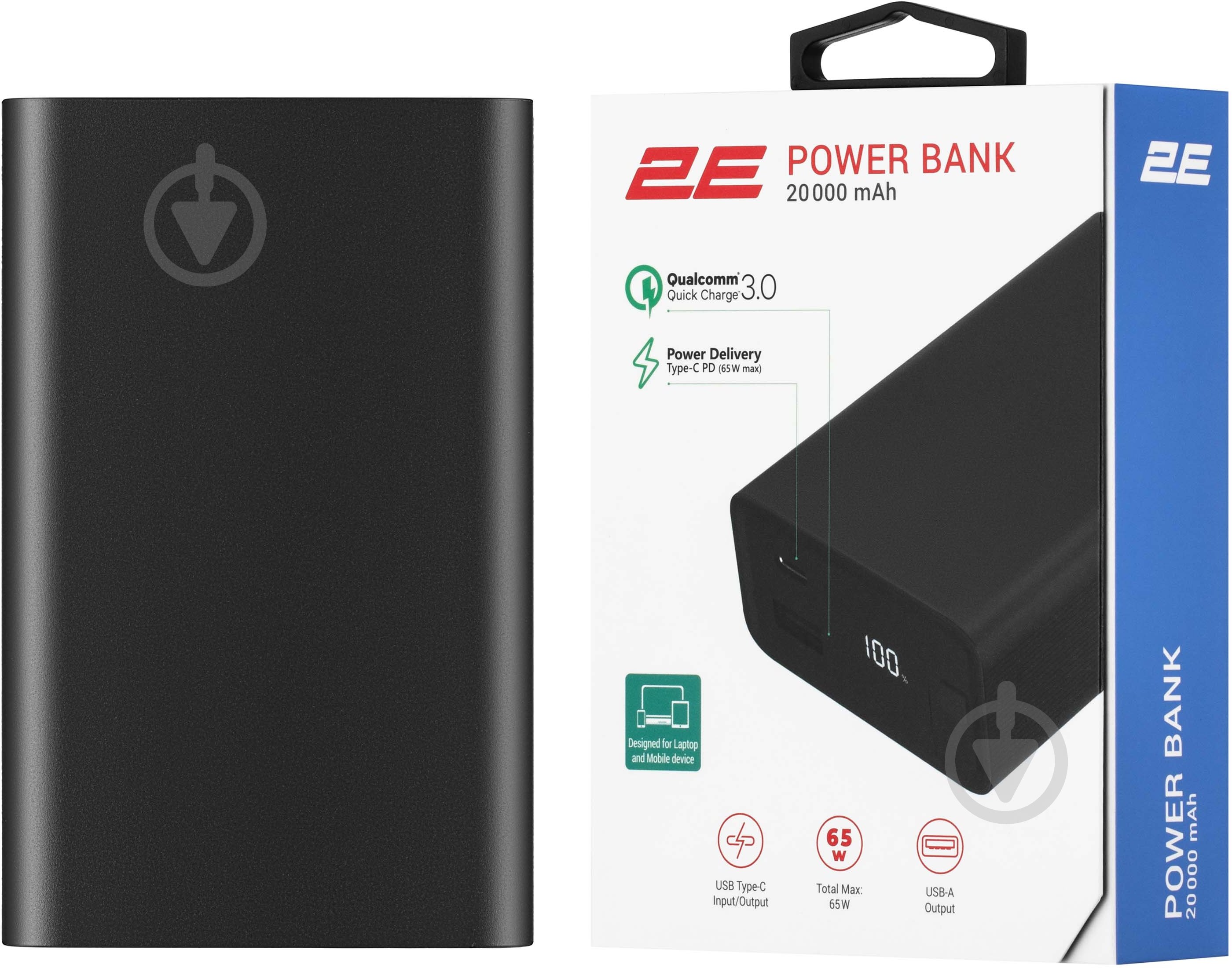 Повербанк 2E 20000 mAh black (2E-PB2014PD-BLACK) - фото 8