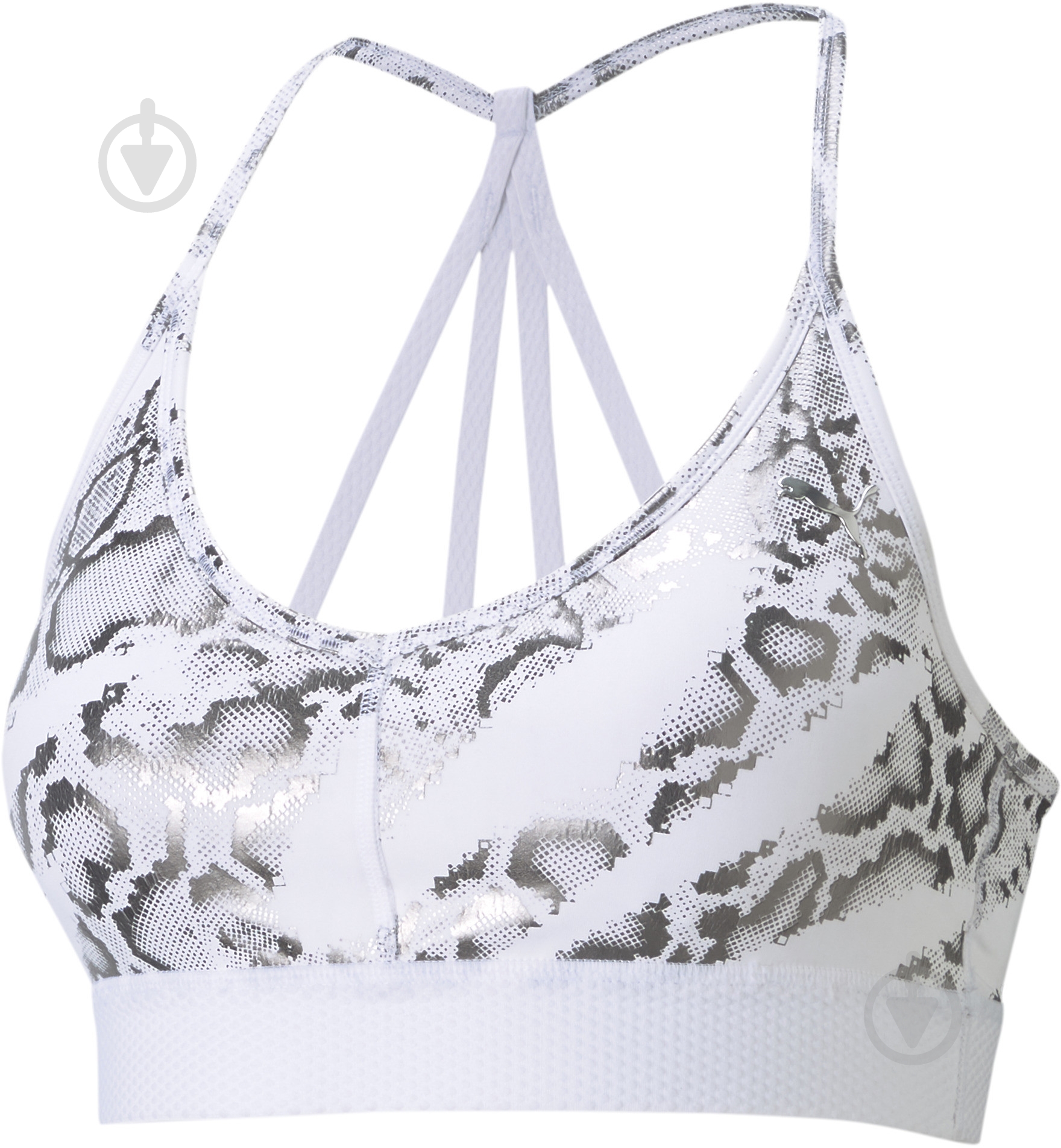 Бра Puma TRAIN UNTMD LOW IMPACT BRA 52024402 р.M белый - фото 2